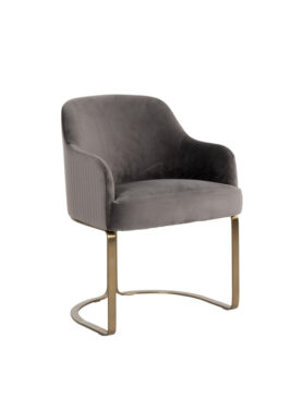 Richmond Stoel Hadley Stone Velvet 1