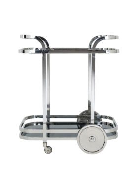 Richmond Trolley Hennesy Met Zwart Glas Zilver