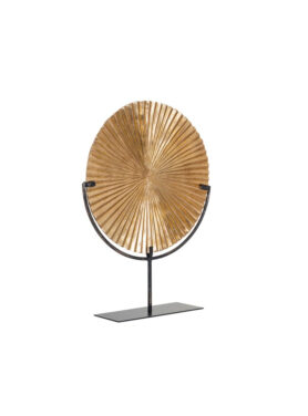 rond ornament goud reliëf