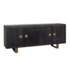 Hunter Dressoir Zwart Met Goud