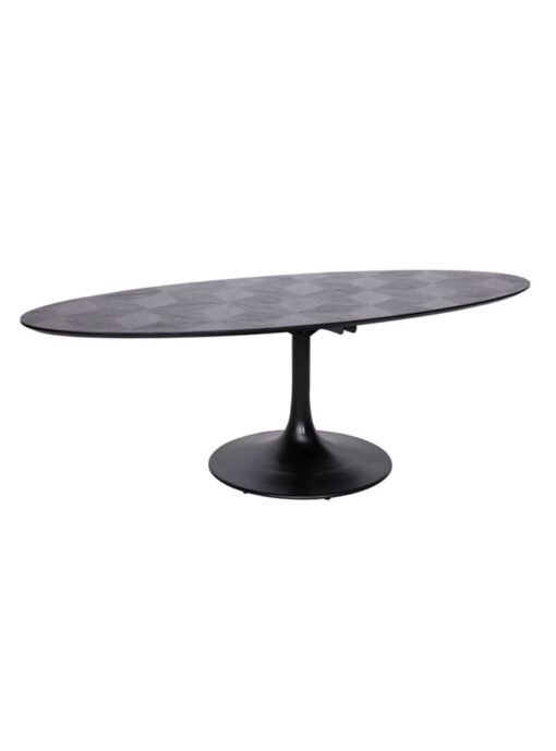 Ovale Eettafel Zwart Richmond Blax