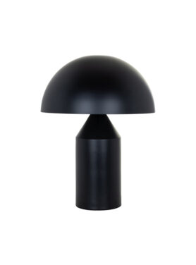 tafellamp zwart bol mat