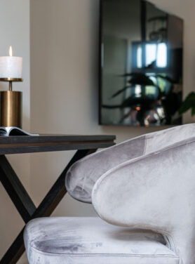 richmond eetkamerstoel velvet stone