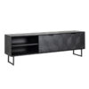 zwart houten tv dressoir
