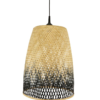 Hanglamp Ivan riet lang