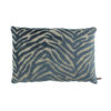 Claudi Sierkussen Paco Denim Blauw zebraprint