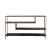 Sidetable goud zwart