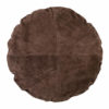 Bloomingville Rond kussen bruin