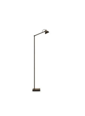 vloerlamp mat staal minimalistisch industrieel