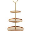 Etagere Hout Met Goud