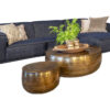 Hoekbank Donkerblauw Pleun