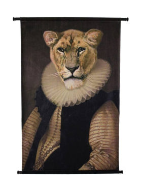 Wandkleed Lion 2