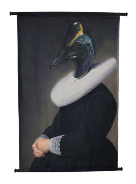 Wandkleed Vogel Royal 2