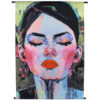 Wandkleed Woman Art Mix
