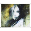 Wandkleed Woman Face 2