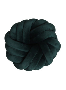 Kussen Infinity Velvet Donker Groen Vrijstaand