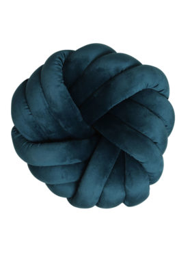 Kussen Infinity Velvet Petrol Vrijstaand