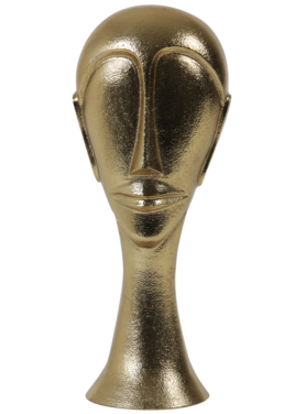 Ornament gezicht goud
