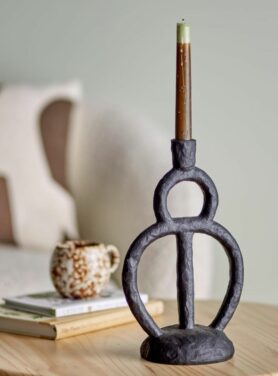 Bloomingville zwarte kandelaar