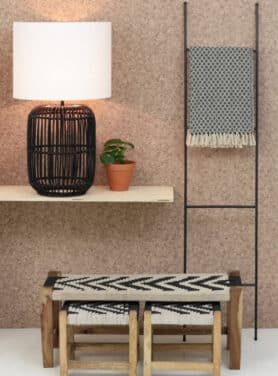 Decoratie Ladder Zwart