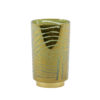 Tafellamp Zebra patroon glas