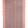 zomers plaid roze blauw bloemen