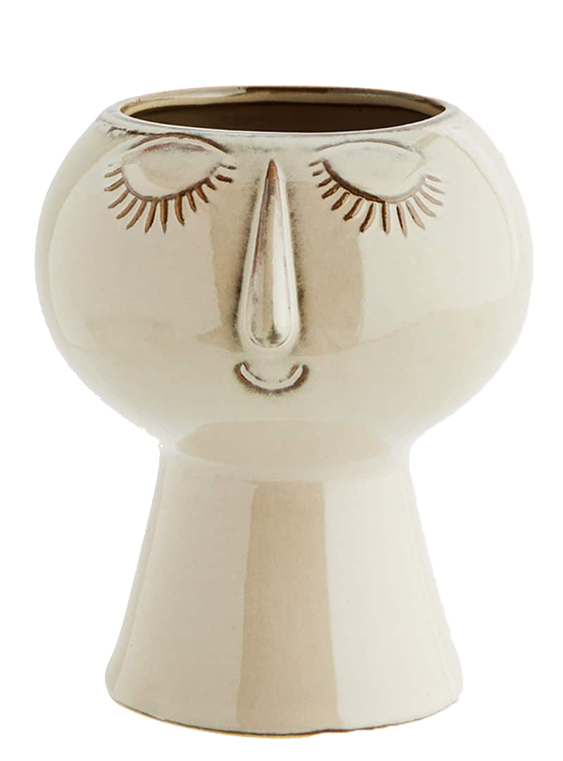 Invloedrijk roekeloos Redelijk Madam Stoltz Flower pot face - Pure Wood