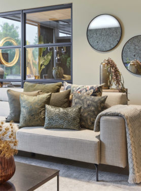 Feather Fan Ice Olive 3