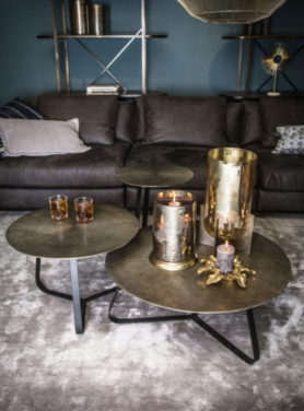 ronde salontafel Kae aluminium