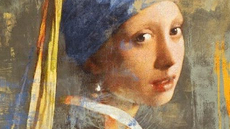 Landelijk Schilderij Meisje Met De Parel