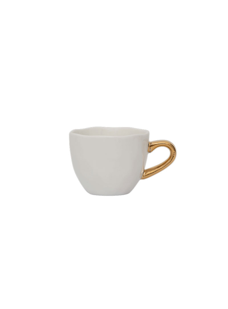 Muf schraper dichtheid Good morning mug white - Pure Wood