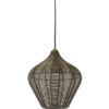 Hanglamp Antiek Brons staaldraad