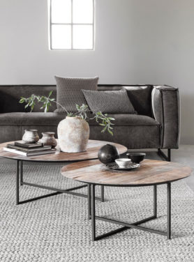 Dtp Home Cosmo ronde houten Salontafel