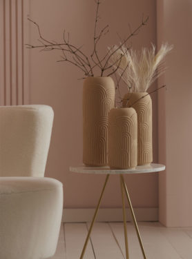 Vaas Diego Sfeer beige relief nude