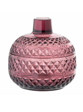 Bloomingville Adriana pot Roze Glas