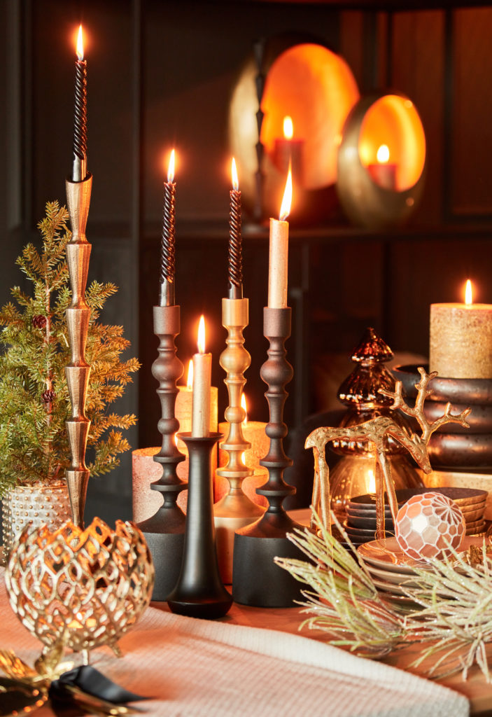 Kandelaren Kersttafel