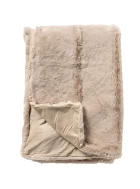 Plaid Zinzi Pumice Stone Grijs 140 X 180 Cm