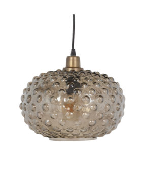 Soap Hanglamp Glas Warm Groen 2