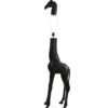 lampvoet Giraffe zwart