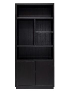 Richmond Boekenkast Links Zwart