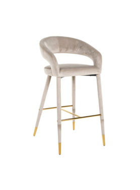 Barkruk Richmond velvet beige