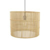Ronde hanglamp rotan naturel