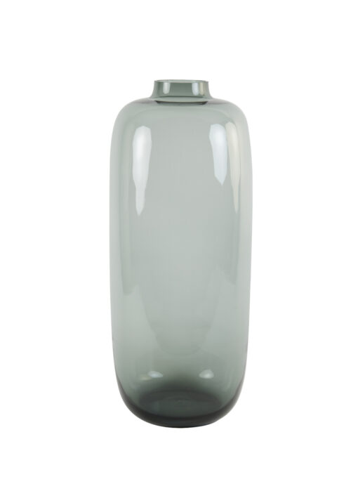 Vaas grijs glas lang