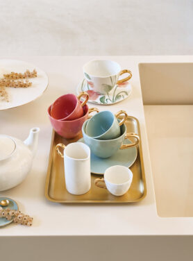 Good Morning Plate Spring Flowers Sfeer