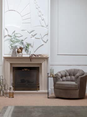 Rond Bijzettafeltje Met Handvat