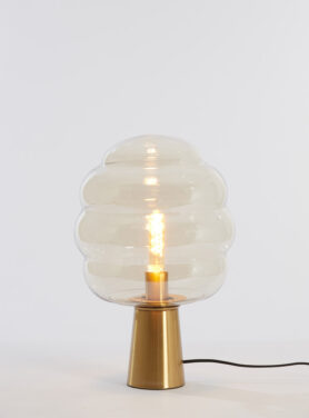 Tafellamp Misty Amber Sfeer