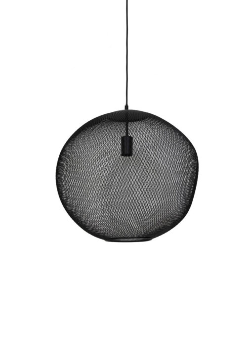 Hanglamp Reilley Rond Zwart L