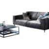 Bank Sophie Recht Donker Grijs Velvet