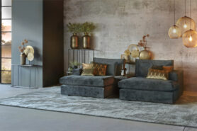 Double Lazy Annabelle In Between Donker Grijs