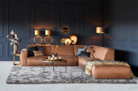 Elise Hoekbank Custom Bruin